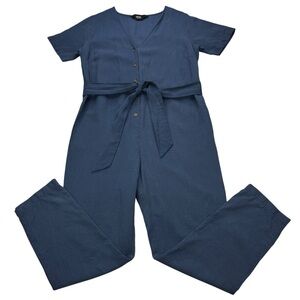 Hatch The Noelle Linen blend Jumpsuit, 0/XS